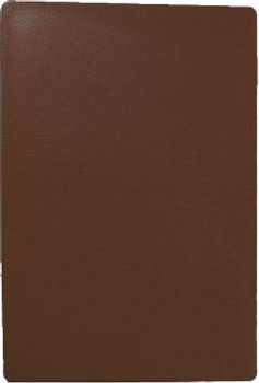 TableCraft CB1218BRA 12" x 18" x 1/2" Brown Cutting Board TableCraft CB1218BRA 12" x 18" x 1/2" Brown Cutting Board