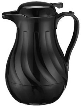 Winco VSW-42K 42oz. Black Swirl Double Wall Insulated Pitcher Winco VSW-42K 42oz. Black Swirl Double Wall Insulated Pitcher