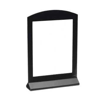 Cal-Mil 633 Black Cardholder Frame - 8.5" x 11"