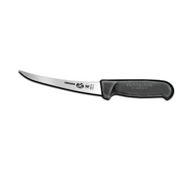 Victorinox 5.6603.15 6" Curved Boning Knife with Black Handle Victorinox 5.6603.15 6" Curved Boning Knife with Black Handle