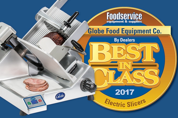 Globe Food Equipment 2017 Best in Class Electric Slicers by Dealers