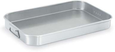 Vollrath 4482 Bake / Roast Pan - Aluminum - Lid 16 x 20 x 4 1/2 - Globe  Equipment Company