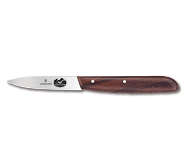 Victorinox 3-1/4'' Paring Knife with Rosewood Handle - Bunzl