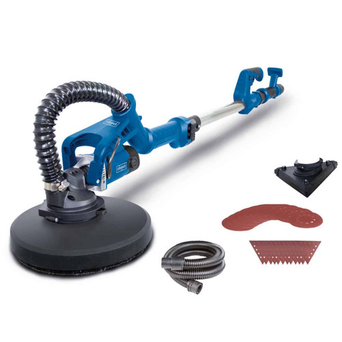 Scheppach 710W 280 mm Tri-Angle Telescopic Dry Wall Sander | DS930