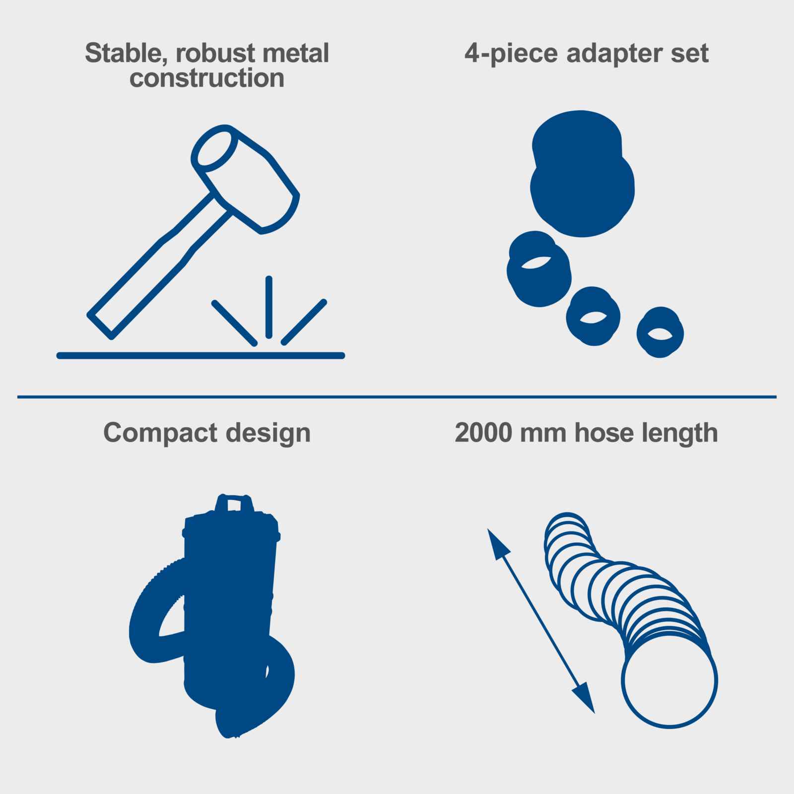 Key features  of the Scheppach DC100