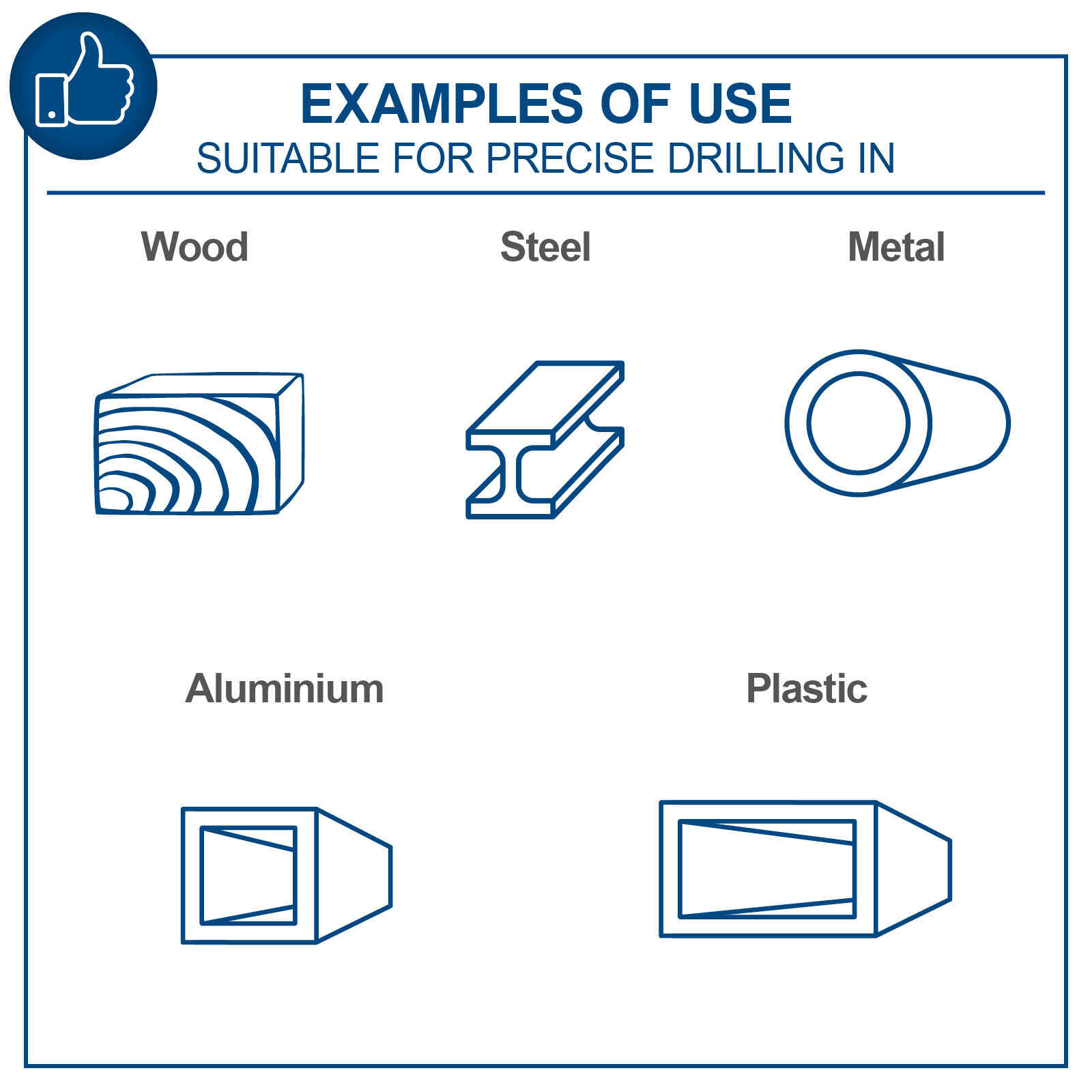 Examples of use of Scheppach DP18Vario