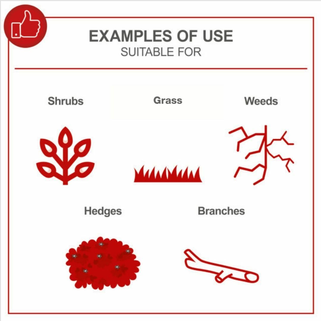 Example Uses of the Scheppach MFH3300-4P Multi-Tool - Hedges, Branches, Grass and Shrubs