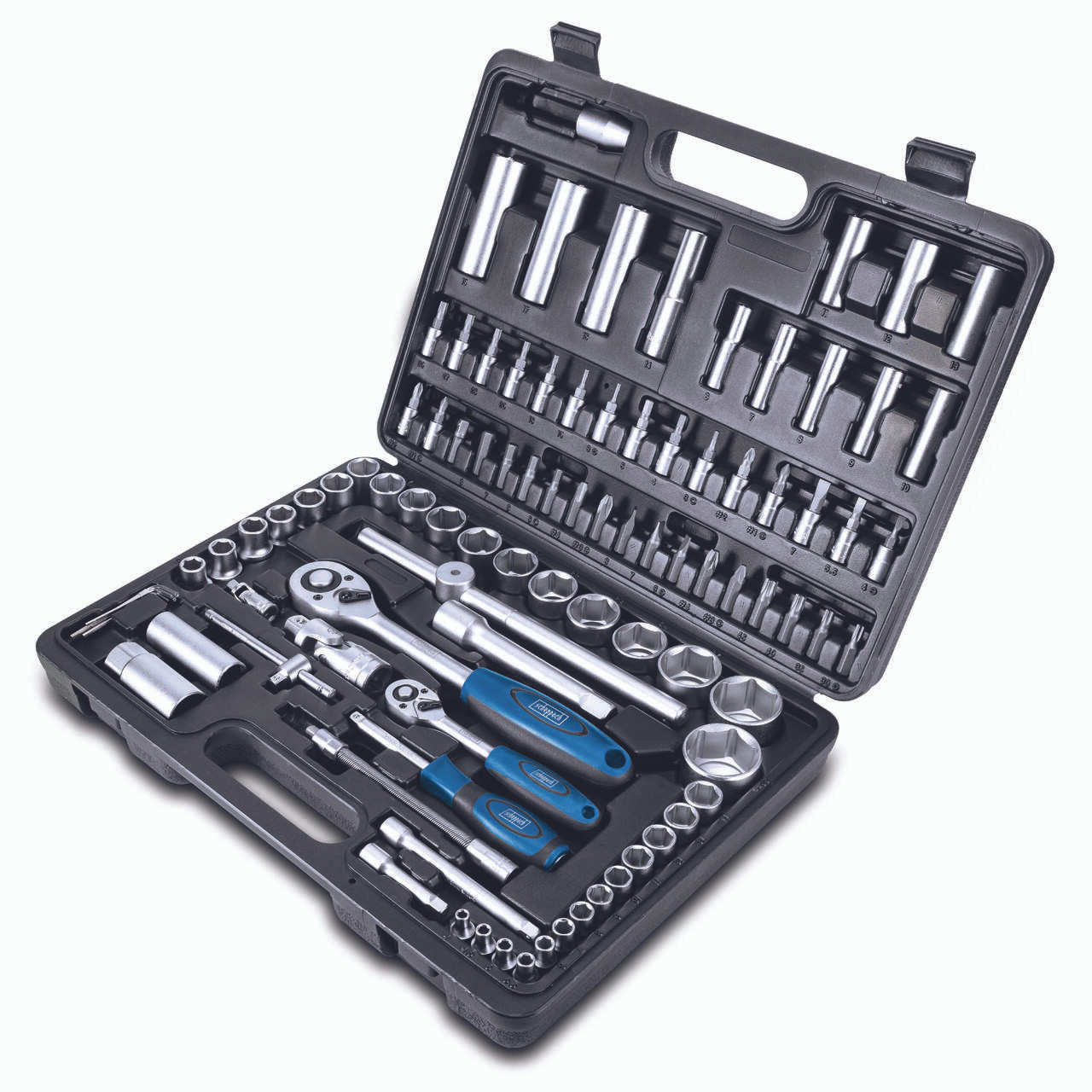 Scheppach 95 Piece Socket & Wrench Tool Set with Carry Case  | TB94