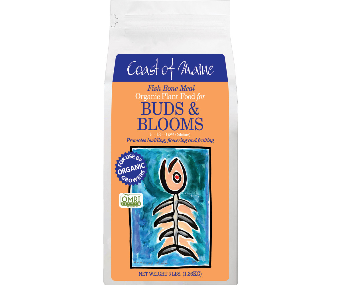 Coast of Maine Fish Bone Meal Plant Food