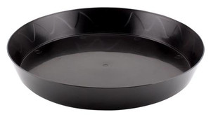 Gro Pro Heavy Duty Black Saucer - 12 in