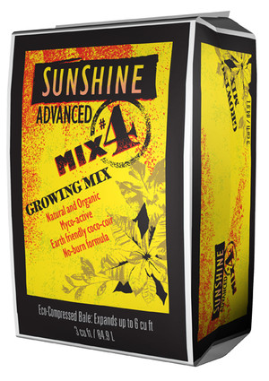 SunGro Sunshine Advanced Mix #4, 3 cu ft (35/plt) PALLET