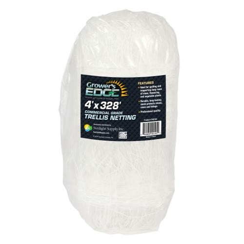 Grower's Edge Commercial Grade Trellis Netting 4 ft x 328 ft (case of 2)