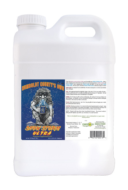 Humboldt County's Own Snow Storm Ultra, 2.5 gal