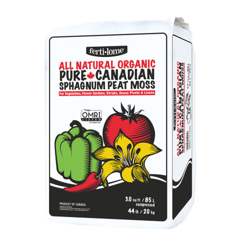 VPG 3CF FertiLome Compressed Peat Moss (35/pl) PALLET