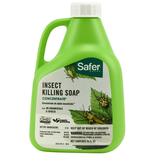 Safer Brand Insect Killing Soap - 16oz - Concentrate - OMRI Listed