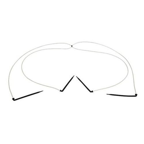 Netafim 4-Way Stackable Flat MOD Manifold with Drip Stakes & Tubing 24in (25pcs/Bag)