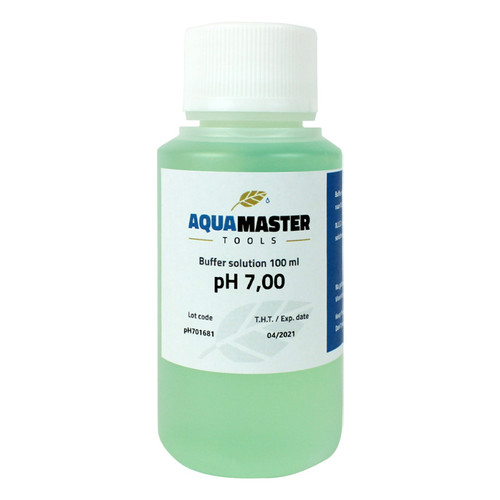 Aqua Master Tools Calibration Solution pH 7.00 100ml (18pcs/Case)