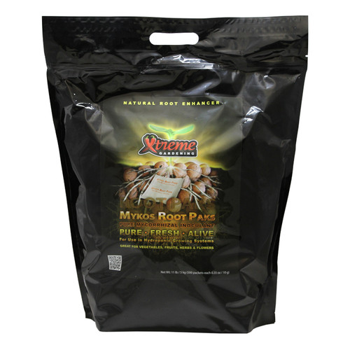 Xtreme Gardening MYKOS ROOT PAKS great for hydro 500 ct, 2/cs (Special Order Only)