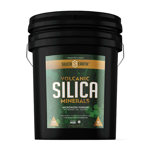 Silica Earth Volcanic Silica Minerals Micronized Powder 40lbs