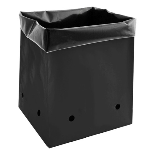 GROW1 PE Grow Bags Black 2 Gallon (1200/Pack)