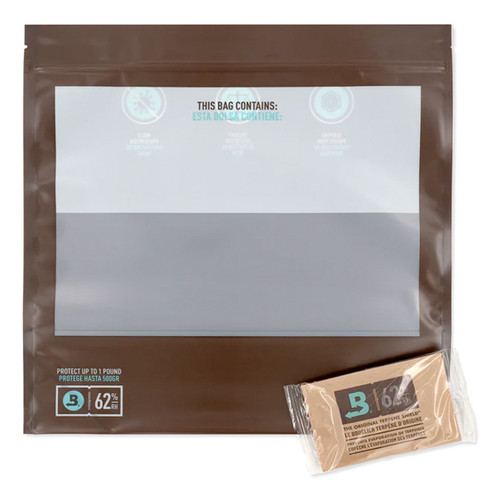 Boveda 1lb Fresh Bag + 62% RH 67g Humidity Pack – 50 pack
