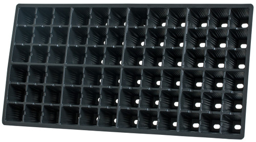 72-Cell Square Plug Flat Insert – case of 50