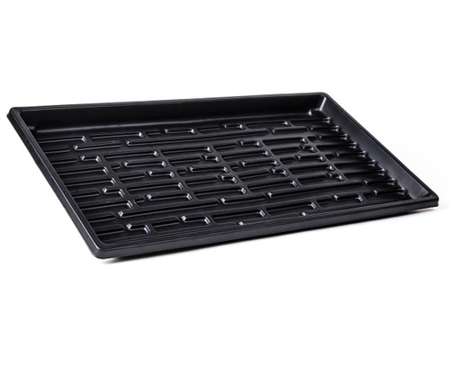 SunBlaster Double-Thick Microgreen Tray, 10” x 20” x 1.25" Deep – case of 50