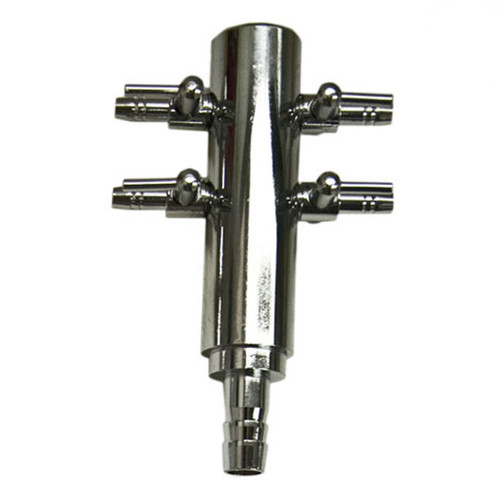 Chrome Air Divider 4 Outlet