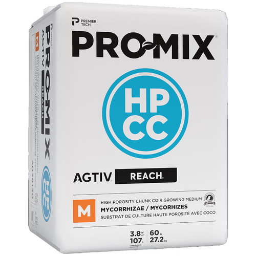 PRO-MIX® HPCC AGTIV® REACH™ High Porosity Growing Medium - 3.8 cu ft - Compressed Bale - Mycorrhizae, Peat, Perlite, and Coco Coir - Formerly PRO-MIX® HPCC Myco™