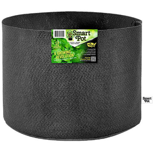 Smart Pot® Original Fabric Planter - 15gal - Black - No Handles - 18in x 13.5in - 1.988 cu. ft.