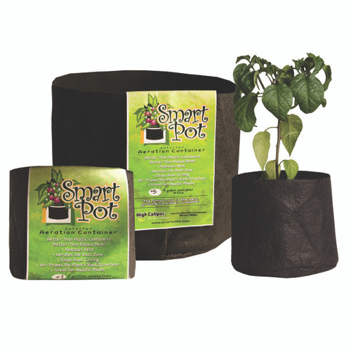 Smart Pot® Original Fabric Planter - 100gal - Black - No Handles - 38in x 20in - 13.126 cu. ft.
