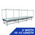 Wachsen 5' Rolling Bench 10'-13' Length With Complete Trellis Setup