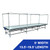 Wachsen 5' Rolling Bench 13.5'-19.5' Length With Complete Trellis Setup