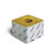 Grodan Pargro PAR6.5 Block Sm 216/case, 4x4x2.6, w/hole, Pallet of 2592