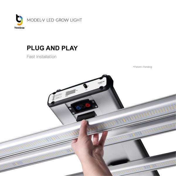 ThinkGrow Model-V 350W Horticulture LED Grow Light