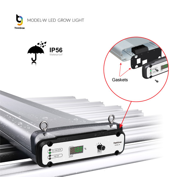 ThinkGrow Model-W 630W Horticulture LED Grow Light