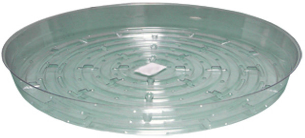 Clear Saucer, 14", pack of 10