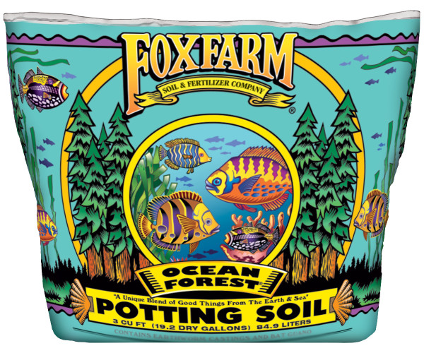 FoxFarm Ocean Forest Potting Soil, 3 cu ft (36/plt) PALLET