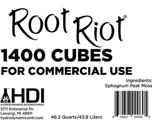 Root Riot Cubes 1500 ct. Box