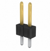 Pack of 5 68001-202HLF Connector Header Through Hole 2 position 0.100" (2.54mm) , RoHs