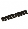 Pack of 10  390088-2   Connector Black Shunt Open Top 2 (1 x 2) Position 0.100" (2.54mm) Gold