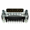 Pack of 2 5747841-6 Connector 15 Position D-Sub Plug, Male Pins, RoHs