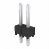 Pack of 5 TSW-102-07-T-S Connector Header Through Hole 2 position 0.100" (2.54mm), RoHs