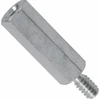 Pack of 10 8416 Hex Standoff Threaded #6-32 Aluminum 0.750" (19.05mm) 3/4", Rohs