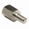 Pack of 10 R30-3000802 Hex Standoff Threaded M3x0.5 Brass 0.315" (8.00mm), Rohs