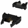 499141-1 Connector Header Through Hole, Right Angle 10 position 0.100" (2.54mm)
