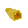 Pack of 10 569875-6 Connector RJ45 Snagless Boot For Modular Plug Yellow