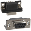 Pack of 2 182-009-213R161 Connector Sockets 9 Position D-Sub Receptacle, Female , RoHs