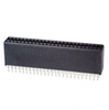 5-104078-5 Connector 50 Position Receptacle 0.050" (1.27mm) Through Hole Gold