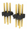 Pack of 2 TSW-110-08-G-D Connector Header Through Hole 20 position 0.100" (2.54mm)